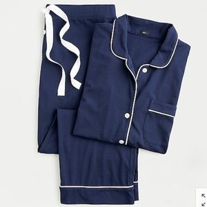 JCREW Dreamy short-sleeve cropped pajama set NWT
